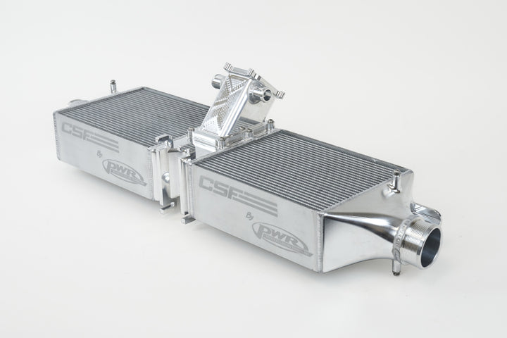 CSF 2019+ Porsche 911 Carrera (3.0L Turbo - Base/S/4/GTS) High Performance Intercooler System - Bull Strap