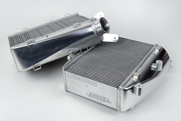 CSF 2020+ Audi C8 RS6/RS7 High-Performance Intercooler System (OEM PN 4K0 145 805 P / 4K0 145 806 B) - Bull Strap