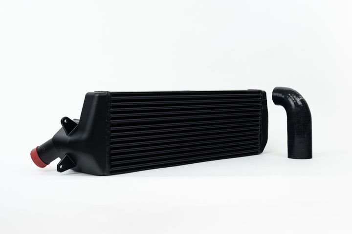 CSF 2020+ Hyundai Veloster N / 2021+ Hyundai i30N DCT High Perf. Stepped Core Intercooler - Black - Bull Strap
