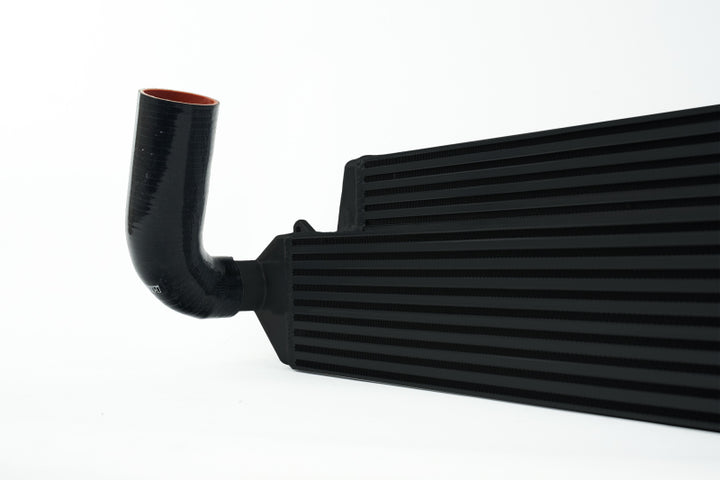 CSF 2020+ Hyundai Veloster N / 2021+ Hyundai i30N DCT High Perf. Stepped Core Intercooler - Black - Bull Strap