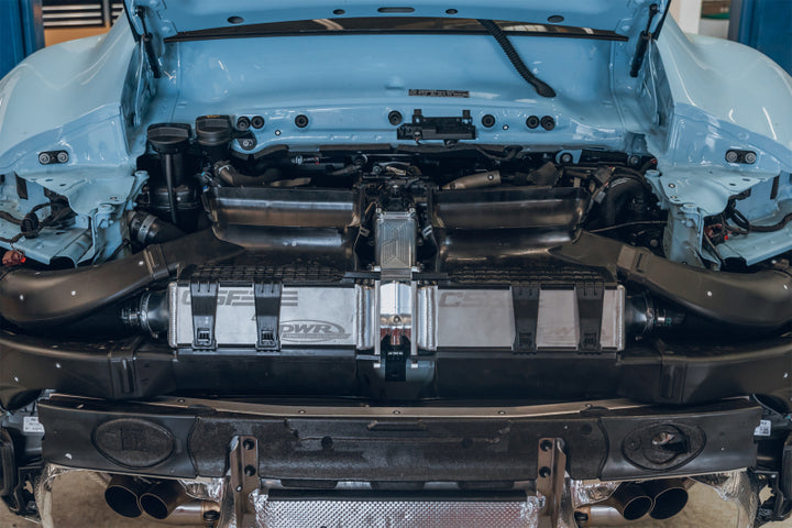 CSF 2020+ Porsche 992 Turbo/S and 992.2 Carrera 3.0T High Performance Intercooler System - Bull Strap