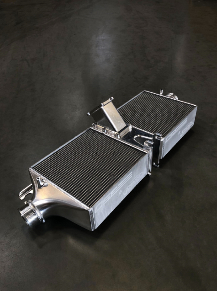 CSF 2020+ Porsche 992 Turbo/S and 992.2 Carrera 3.0T High Performance Intercooler System - Bull Strap