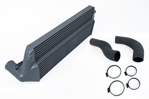 CSF 2023+ Toyota GR Corolla/2020+ GR Yaris High Performance Stepped Core Intercooler System - Silve - Bull Strap