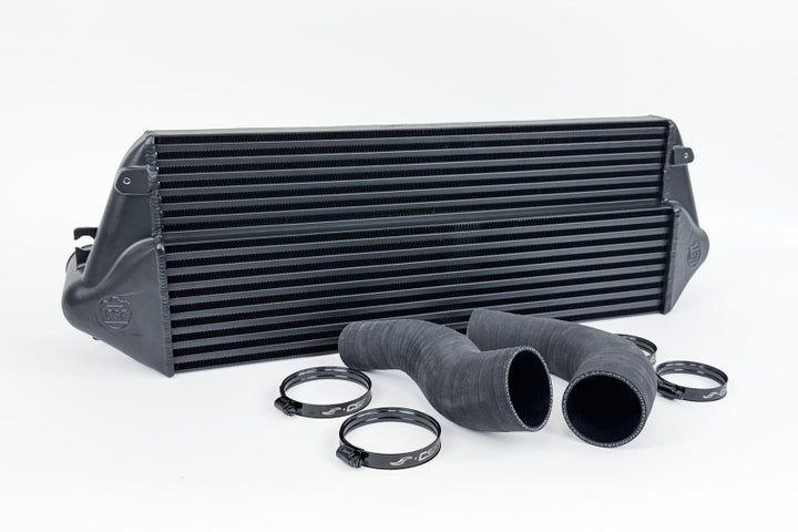 CSF 2023+ Toyota GR Corolla/2020+ GR Yaris High Performance Stepped Core Intercooler System - Black - Bull Strap