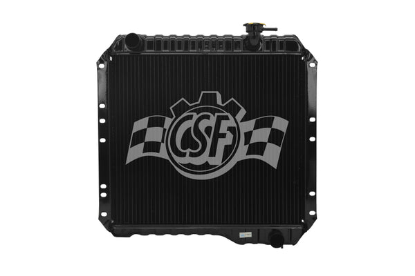 CSF 70-80 Toyota Landcruiser 3.9L/4.2L Heavy Duty 4 Row All Metal Radiator - Bull Strap