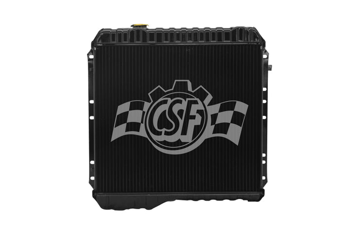 CSF 70-80 Toyota Landcruiser 3.9L/4.2L Heavy Duty 4 Row All Metal Radiator - Bull Strap