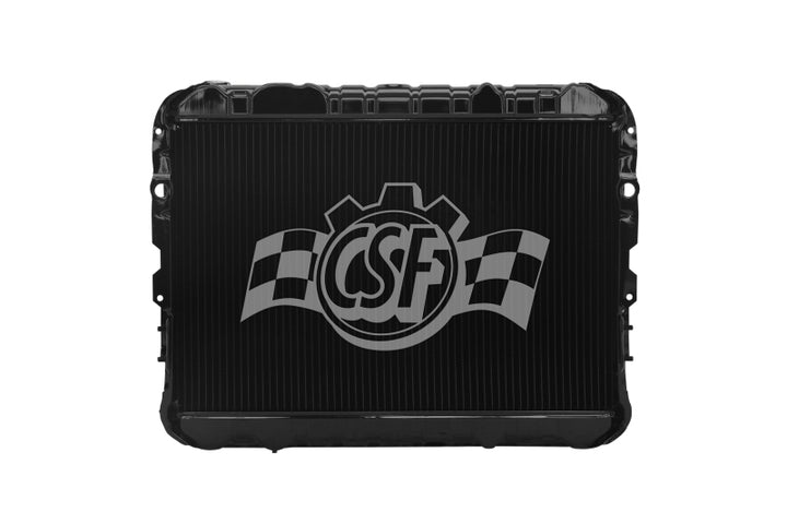 CSF 81-87 Toyota Landcruiser 4.2L A/T 4 Row All Metal Radiator - Bull Strap