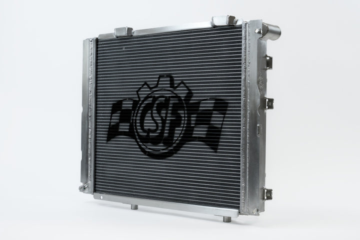 CSF 84-88 Mercedes-Benz W201 190E 2.3L - 16 w/ A/C High Performance Aluminum Radiator - Bull Strap