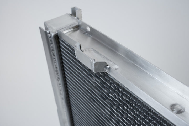 CSF 84-88 Mercedes-Benz W201 190E 2.3L - 16 w/ A/C High Performance Aluminum Radiator - Bull Strap