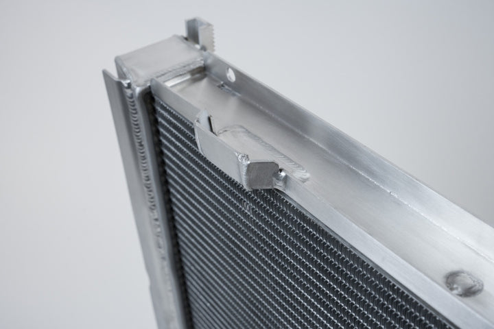 CSF 84-88 Mercedes-Benz W201 190E 2.3L - 16 w/ A/C High Performance Aluminum Radiator - Bull Strap