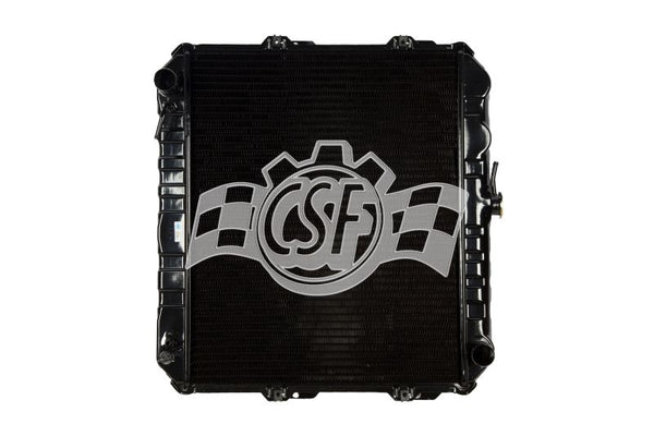 CSF 85-88 Toyota 4Runner 2.4L OEM Plastic Radiator - Bull Strap
