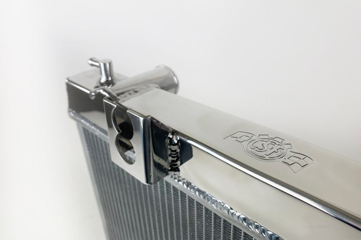 CSF 87-91 BMW M3 (E30) 2.7L Radiator - Bull Strap