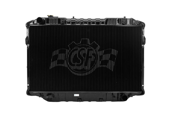 CSF 88-91 Toyota Landcruiser 3 Row All Metal Radiator - Bull Strap