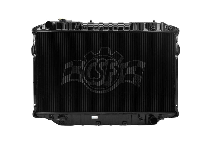 CSF 88-91 Toyota Landcruiser 3 Row All Metal Radiator - Bull Strap