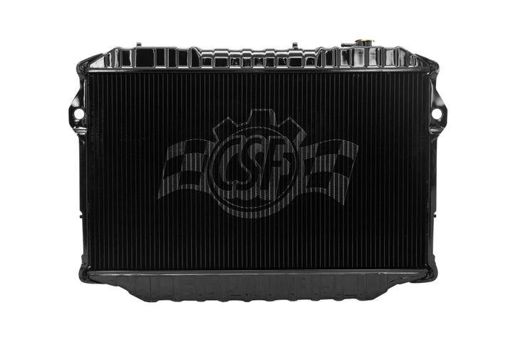 CSF 88-91 Toyota Landcruiser 3 Row All Metal Radiator - Bull Strap