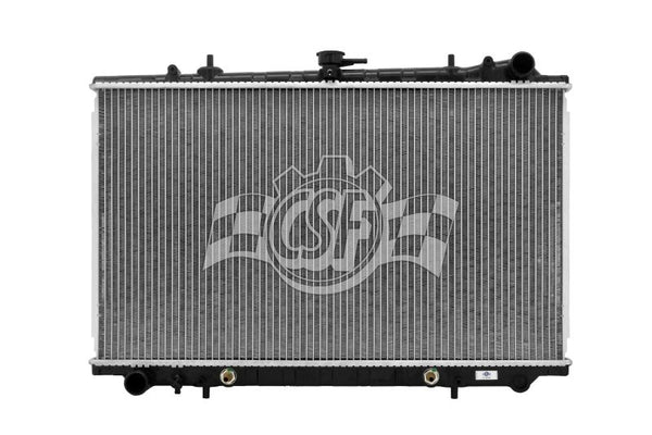 CSF 89-94 Nissan Maxima 3.0L OEM Plastic Radiator - Bull Strap