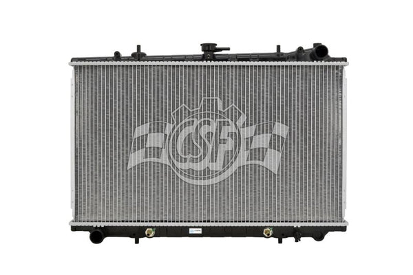 CSF 90-96 Nissan 300ZX 3.0L OEM Plastic Radiator - Bull Strap