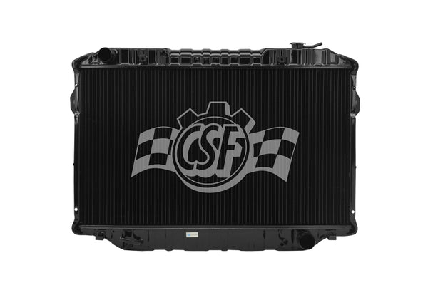 CSF 93-97 Toyota Land Cruiser 4.5L Heavy Duty 3 Row All Metal Radiator - Bull Strap