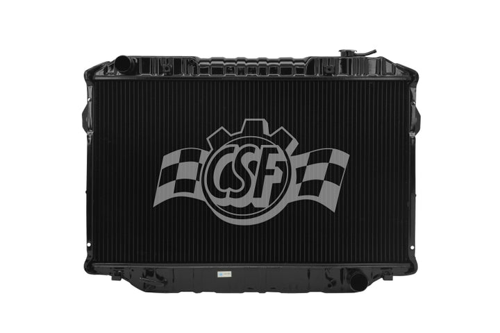 CSF 93-97 Toyota Land Cruiser 4.5L Heavy Duty 3 Row All Metal Radiator - Bull Strap