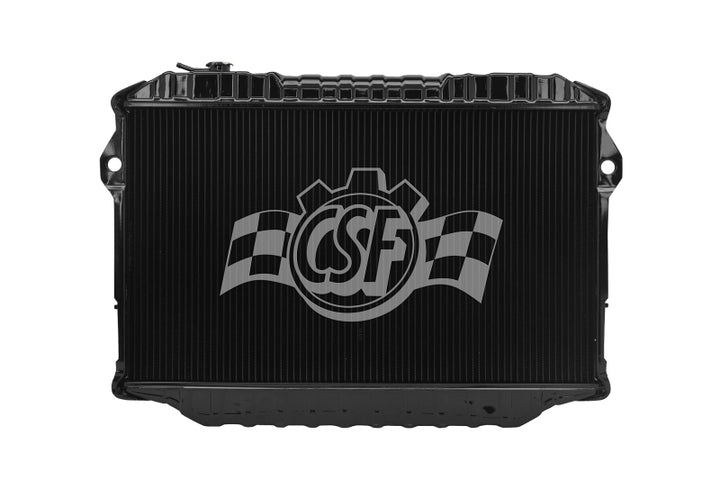 CSF 93-97 Toyota Land Cruiser 4.5L Heavy Duty 3 Row All Metal Radiator - Bull Strap
