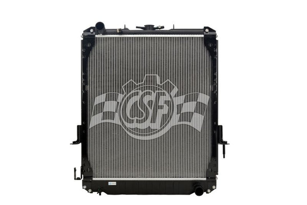 CSF 96-02 Isuzu NPR 5.7L OEM Plastic Radiator - Bull Strap