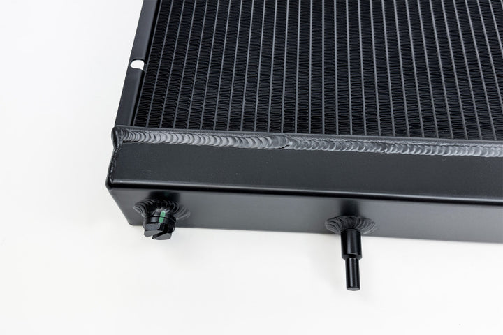 CSF 99-02 Nissan GT-R / GT R34 High-Performance All-Aluminum Radiator - Black - Bull Strap