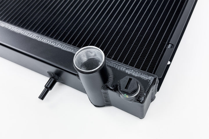 CSF 99-02 Nissan GT-R / GT R34 High-Performance All-Aluminum Radiator - Black - Bull Strap