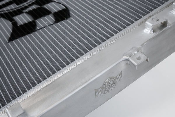 CSF Audi B5 A4 1.8T High Performance All Aluminum Radiator - Bull Strap