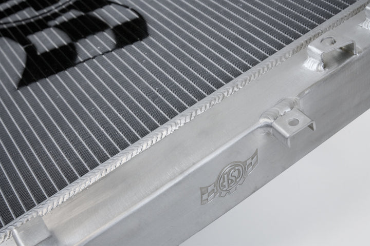 CSF Audi B5 A4 1.8T High Performance All Aluminum Radiator - Bull Strap