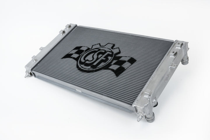 CSF Audi B5 A4 1.8T High Performance All Aluminum Radiator - Bull Strap