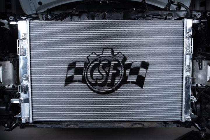 CSF Audi B8 S4 & S5 High Performance All-Aluminum Radiator - Bull Strap