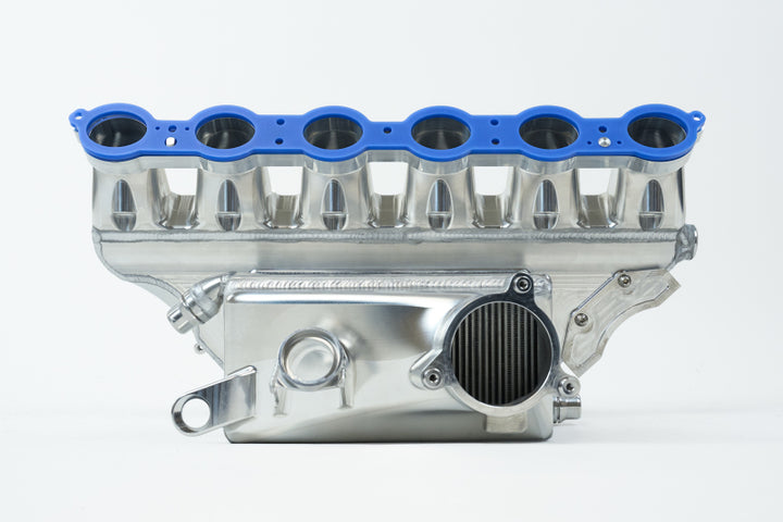 CSF BMW M2/M3/M4 S58 Comp & Non-Comp (G8X) Charge-Air Cooler Manifold - Raw Billet - Bull Strap