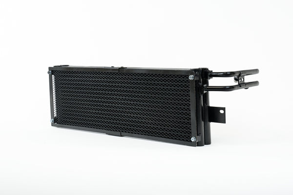 CSF BMW M3/M4 (G8X) Transmission Oil Cooler w/ Rock Guard - Bull Strap