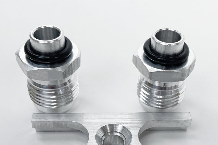 CSF BMW Oil Line -10 AN Adapter Fitting Kit - Bull Strap