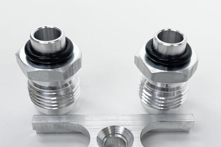 CSF BMW Oil Line -10 AN Adapter Fitting Kit - Bull Strap