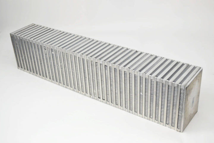 CSF High Performance Bar & Plate Intercooler Core (Vertical Flow) - 27in L x 6in H x 3in W - Bull Strap