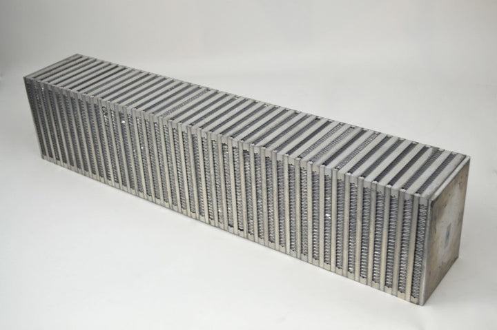 CSF High Performance Bar & Plate Intercooler Core (Vertical Flow) - 27in L x 6in H x 3in W - Bull Strap