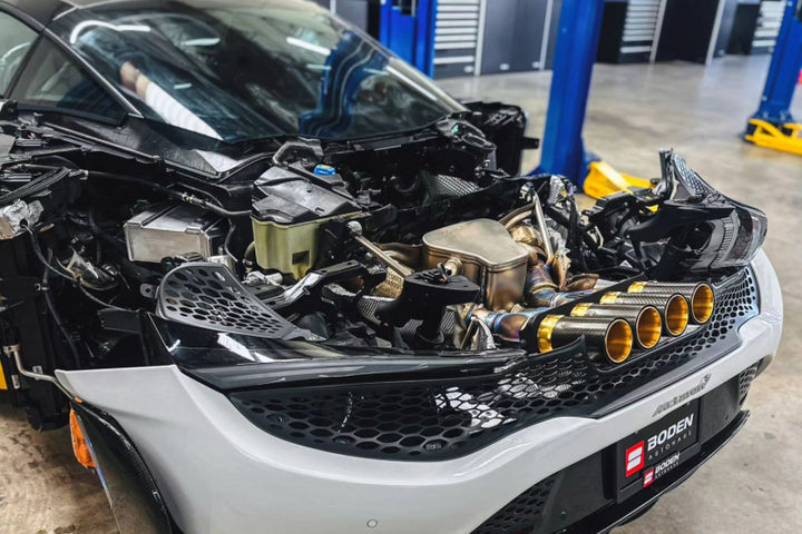 CSF McLaren 720S/765LT/750S/GT/GTS High-Performance Charge-Air-Coolers - Bull Strap