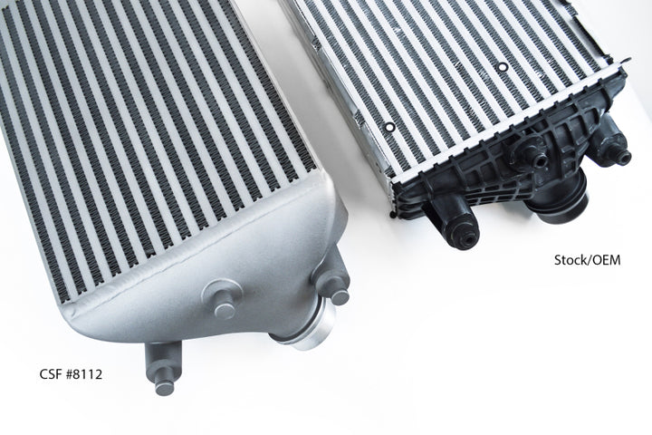 CSF Porsche 911 Turbo (991)/Turbo S (991.1/991.2) Twin Intercooler Set - Bull Strap