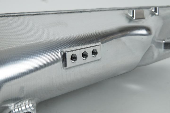 CSF Toyota A90/A91 Supra/ BMW G-Series B58 Charge-Air Cooler Manifold- Machined Billet Aluminum - Bull Strap
