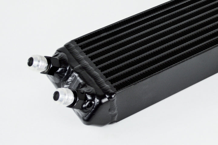 CSF Universal Dual-Pass Internal/External Oil Cooler - 22.0in L x 5.0in H x 2.25in W - Bull Strap