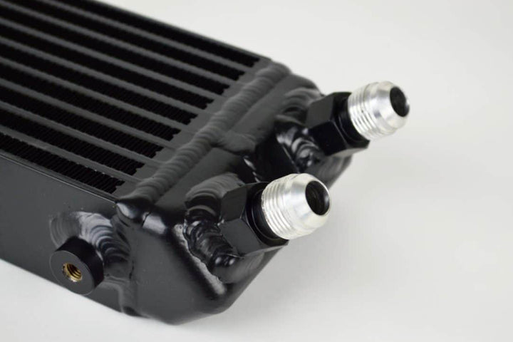 CSF Universal Dual-Pass Internal/External Oil Cooler - 22.0in L x 5.0in H x 2.25in W - Bull Strap