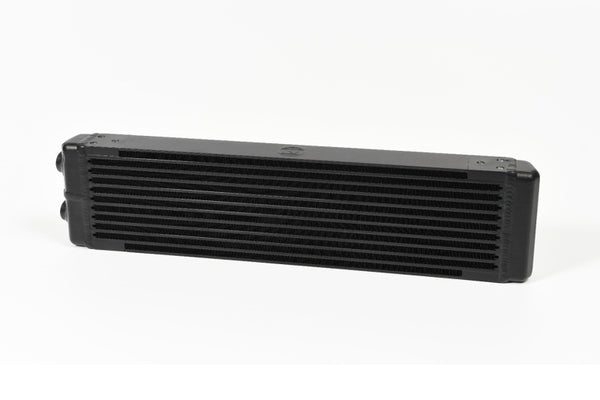 CSF Universal Dual-Pass Oil Cooler (RS Style) - M22 x 1.5 - 24in L x 5.75in H x 2.16in W - Bull Strap