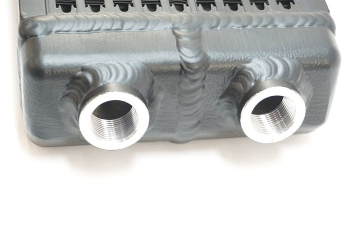 CSF Universal Dual-Pass Oil Cooler (RS Style) - M22 x 1.5 - 24in L x 5.75in H x 2.16in W - Bull Strap
