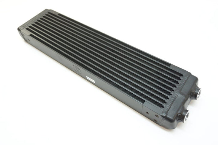 CSF Universal Dual-Pass Oil Cooler (RS Style) - M22 x 1.5 - 24in L x 5.75in H x 2.16in W - Bull Strap