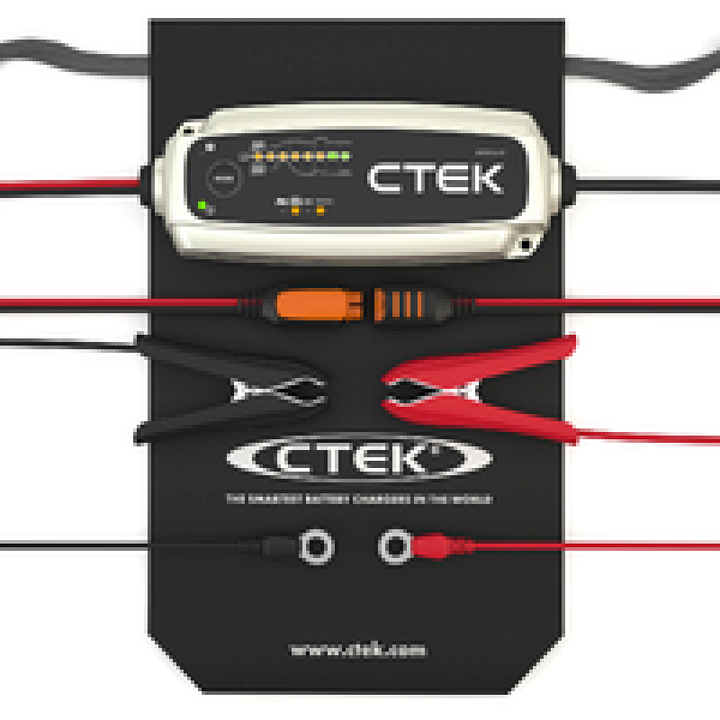 CTEK Battery Charger - MXS 5.0 4.3 Amp 12 Volt - Bull Strap