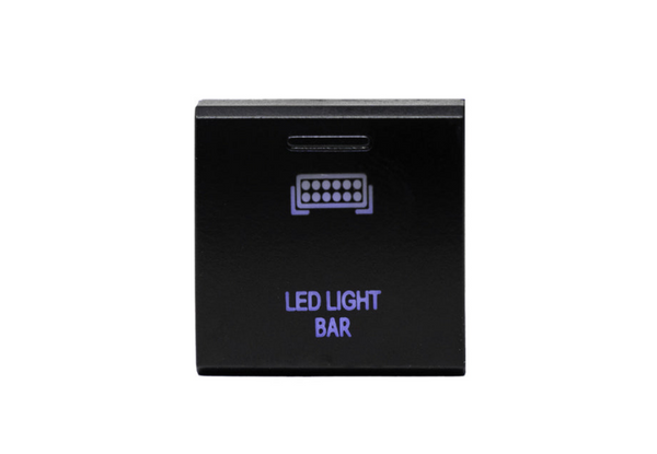 Cali Raised Toyota Oem Square Style Led Light Bar Switch - Bull Strap