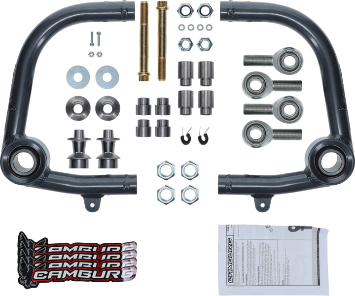 Camburg 22-23 Toyota Landcruiser 300 Series 1.25 Performance Heim/Uniball Upper Arms - Bull Strap