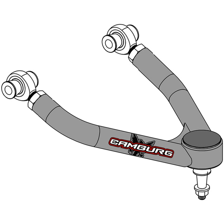 Camburg Chevy Colorado ZR2 17-22 1.25in Performance Heim/Uniball Upper Arms (w/ covers) - Bull Strap