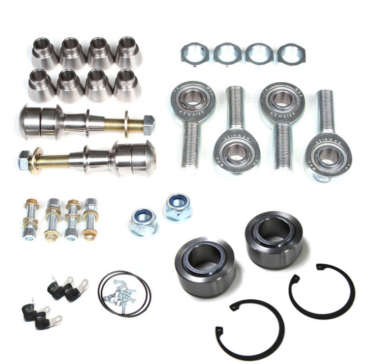 Camburg Chevy Colorado ZR2 17-22 1.25in Performance Heim/Uniball Upper Arms (w/ covers) - Bull Strap